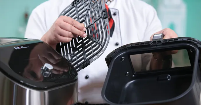 تنظيف مقلاة كليركوك الهوائية