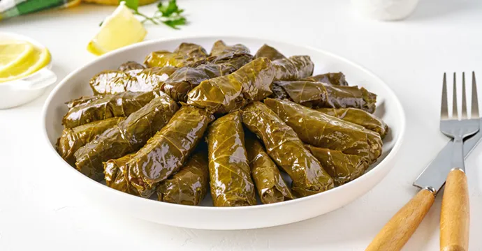 طريقة عمل يلنجي ورق عنب