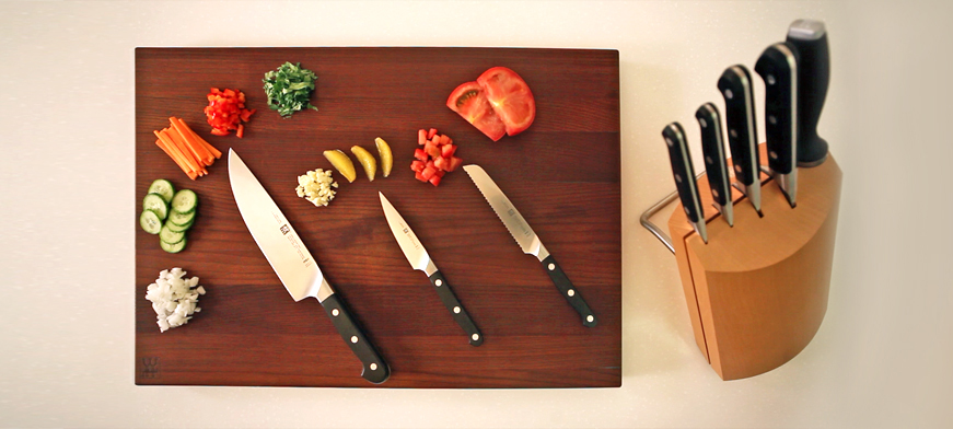 السكاكين الأساسية في المطبخ